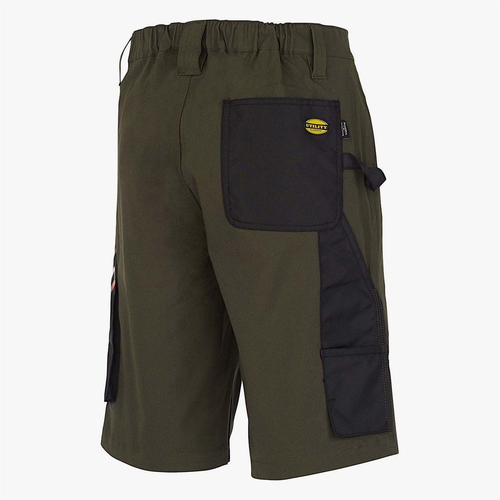 Bermuda da lavoro con tasche laterali "Stretch", pantalone da uomo corto - 2