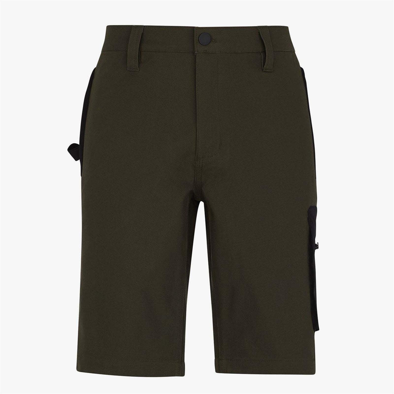 Bermuda da lavoro con tasche laterali "Stretch", pantalone da uomo corto - 4