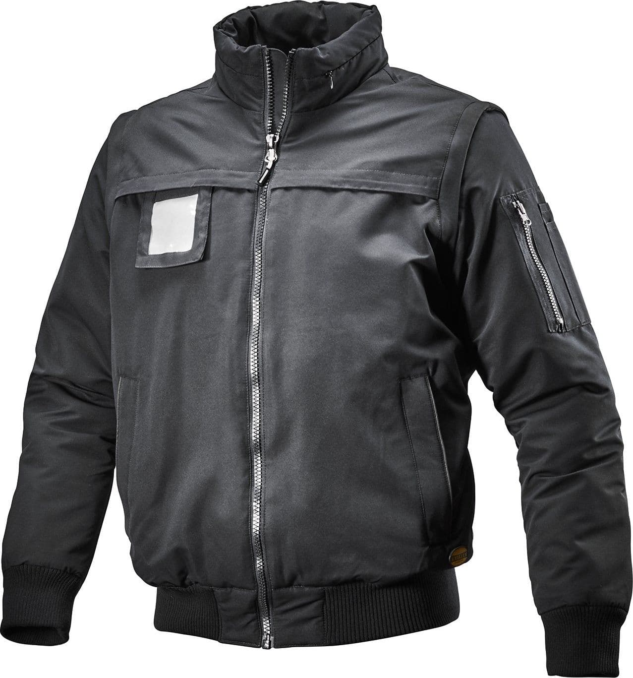 Giubbino bomber "D-Swat" nero giaccone da lavoro invernale idrorepellente - 6