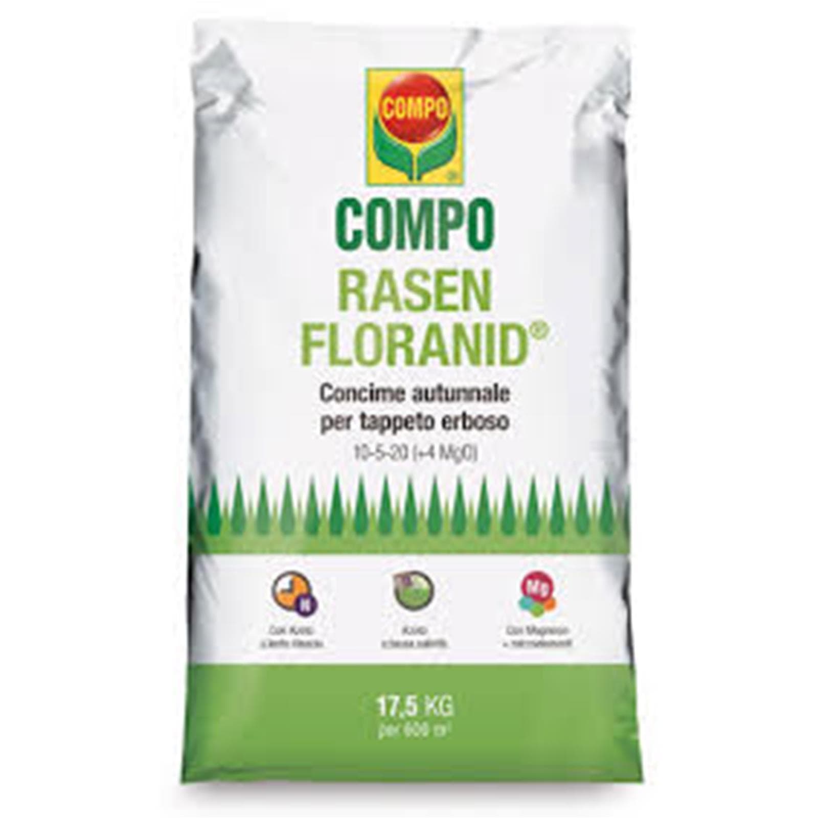 Compo floranid autunnale ex compo club concime granulare a lenta cessione kg. 17,5 - 2
