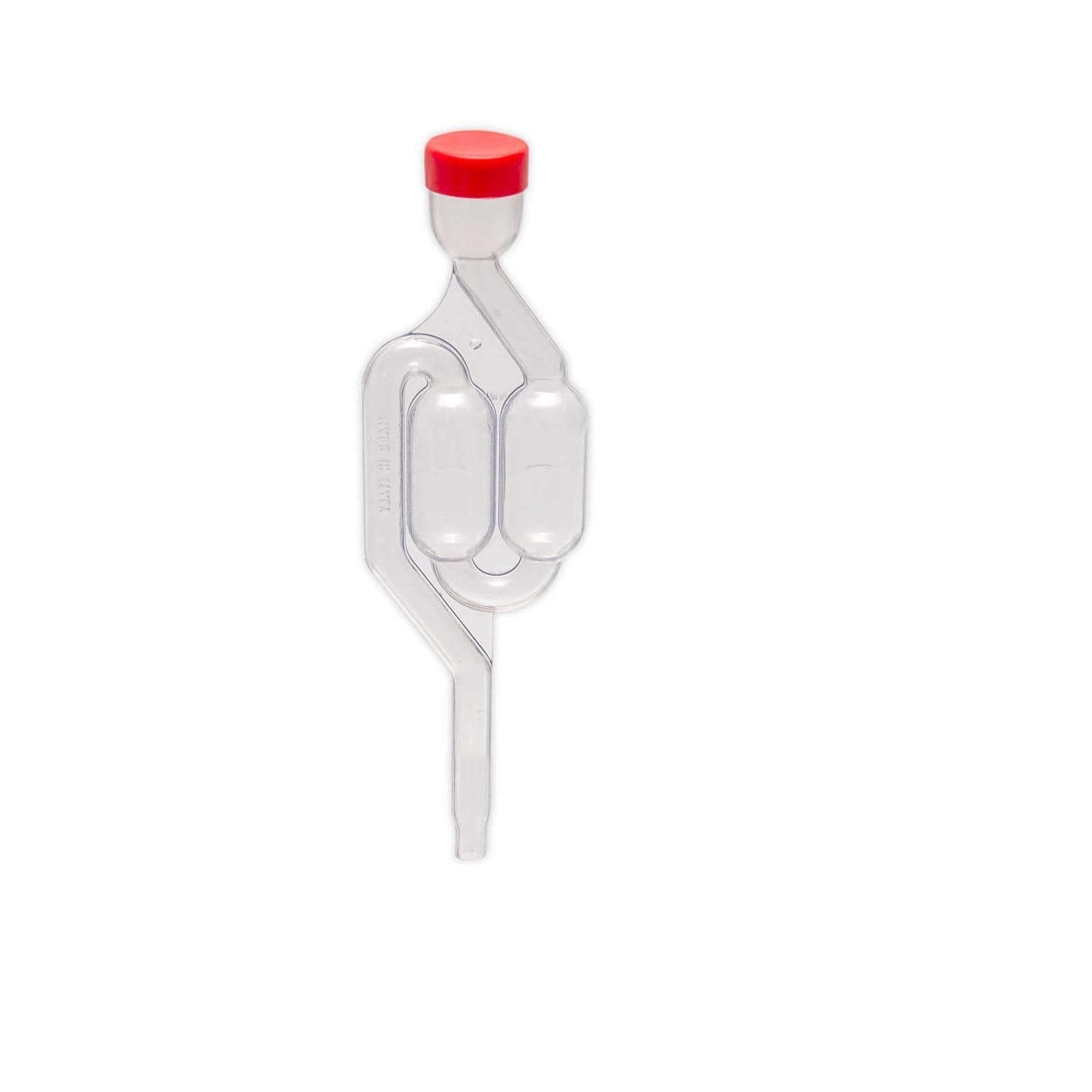 Mini fermentatore gorgogliatore di ricambio per bidone della birra o damigiana del vino - 2