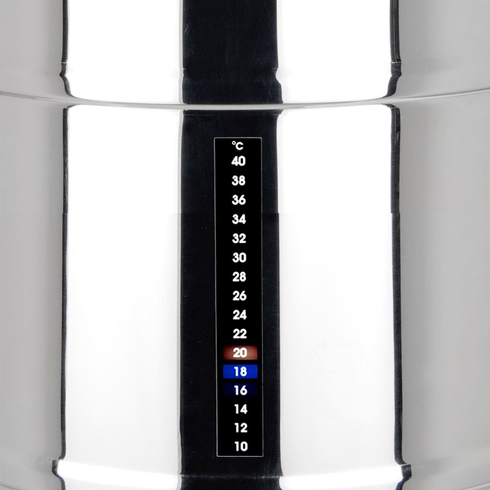 Fermentatore inox professionale per birra artigianale, Fondo Piano con tappo a vite - 4
