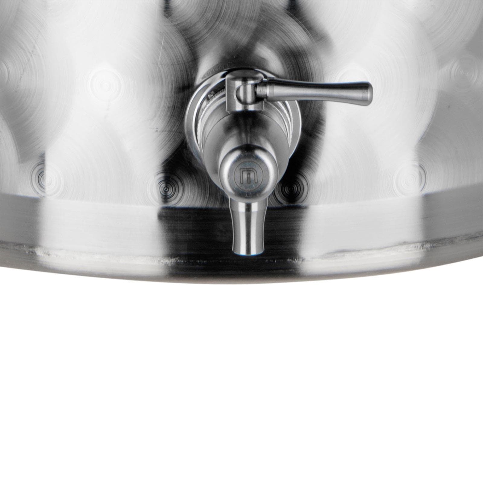 Fermentatore inox professionale per birra artigianale, Fondo Piano con tappo a pressione - 2