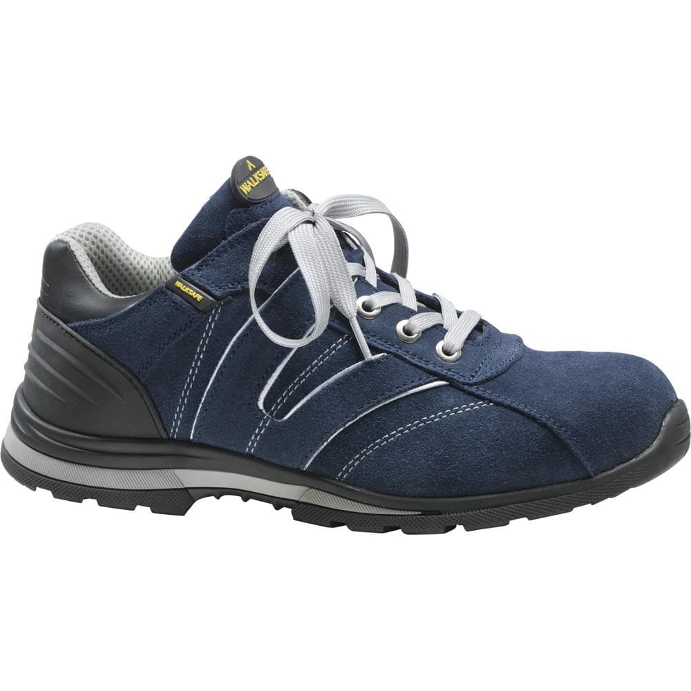 Scarpe antinfortunistiche leggere da lavoro comode sportive in crosta bovina scamosciata - 3