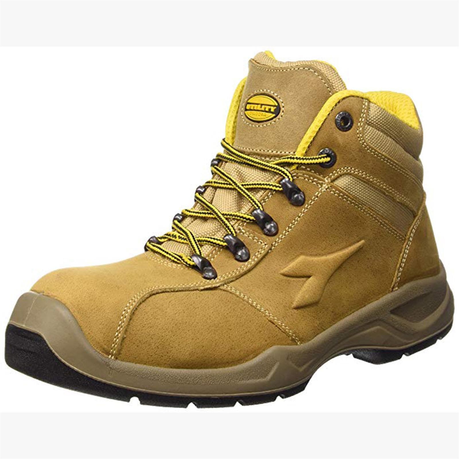 Scarpa da lavoro comoda Beige antinfortunistica "Flow High S3" con puntale - 6
