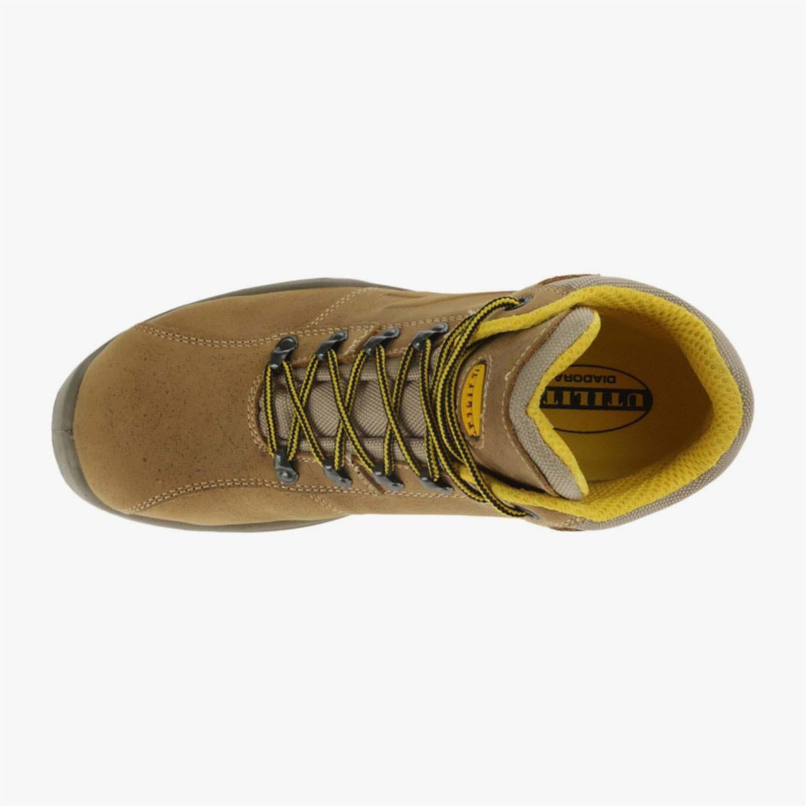 Scarpa da lavoro comoda Beige antinfortunistica "Flow High S3" con puntale - 4