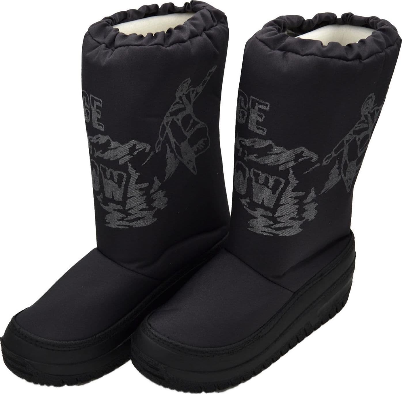 Scarponi doposci uomo, donna e bambino "Snow boot" stivali imbottiti da neve - 1