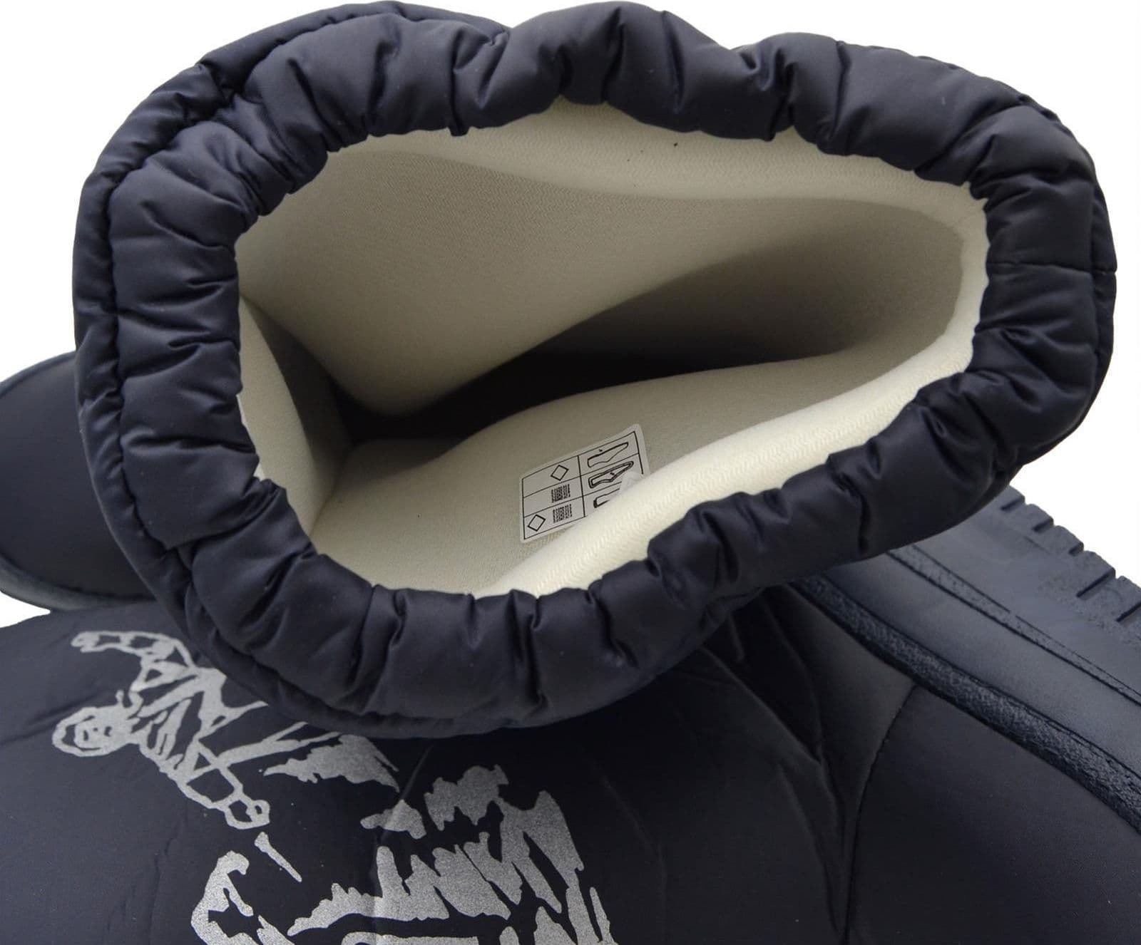 Scarponi doposci uomo, donna e bambino "Snow boot" stivali imbottiti da neve - 5
