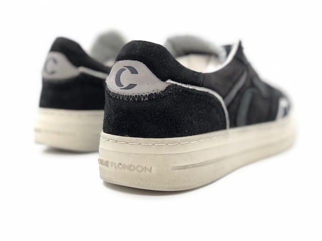 CRIME LONDON Sneakers uomo Low Top Off Court nero opaco - 2