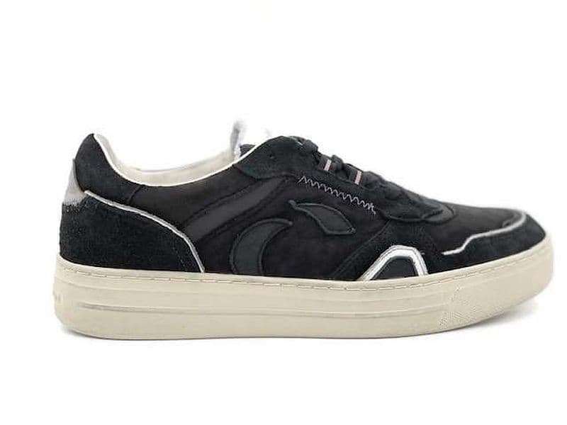 CRIME LONDON Sneakers uomo Low Top Off Court nero opaco - 3