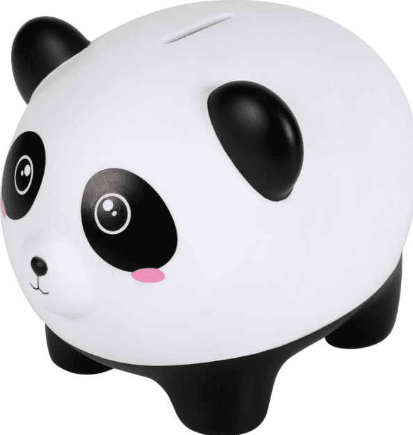 i-Total - Salvadanaio in plastica Pandastic (XL2497D)