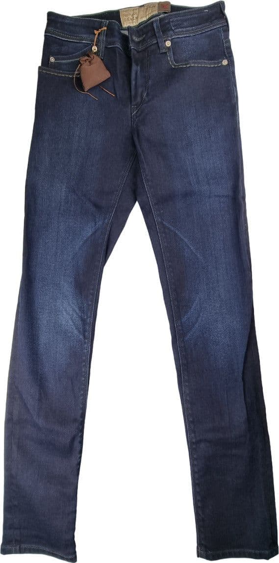 Jeans Uomo Re-Hash Rubens - Denim Blue Scuro 100% Cotone - 2