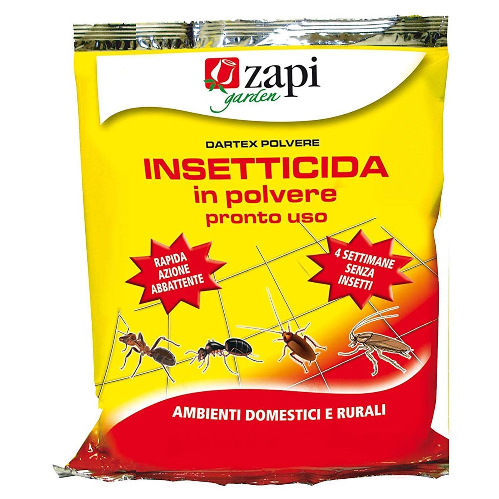 Insetticida in polvere "Dartex" per puci, zecche ed insetti striscianti pronto all'uso Kg 1 - 2