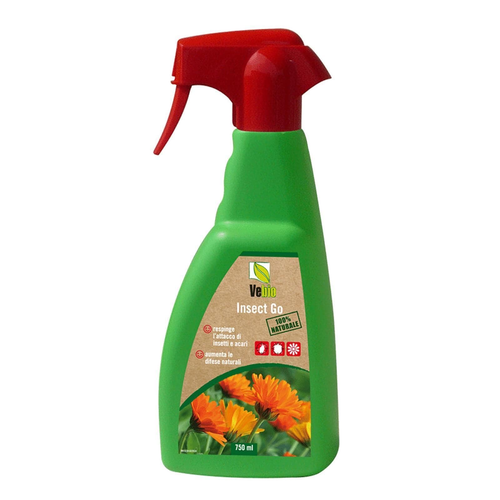 Insetticida spray biologico "Insect-go" acaricida e aficida naturale per piante fiorite - 2