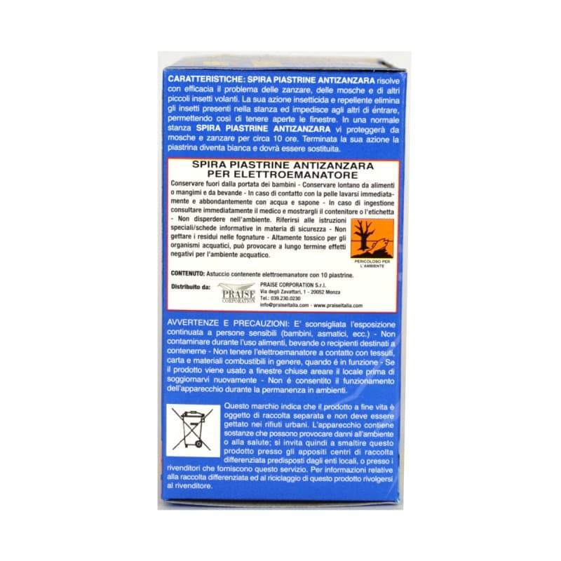 Emanatore antizanzare elettrico con presa da muro + 10 piastrine - 2