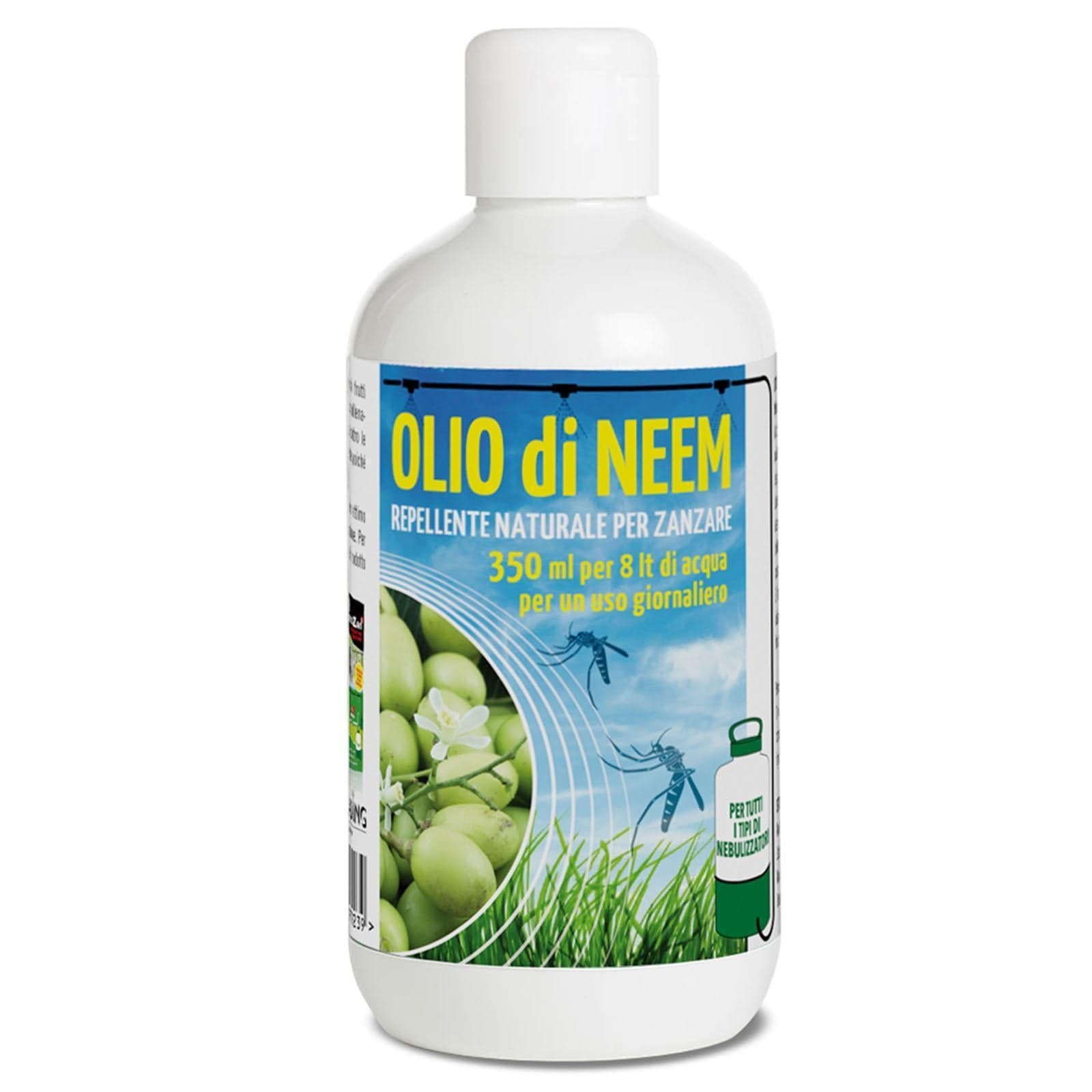 Insetticida concentrato biologico per zanzare repellente naturale "Olio di Neem" 350 ml - 2
