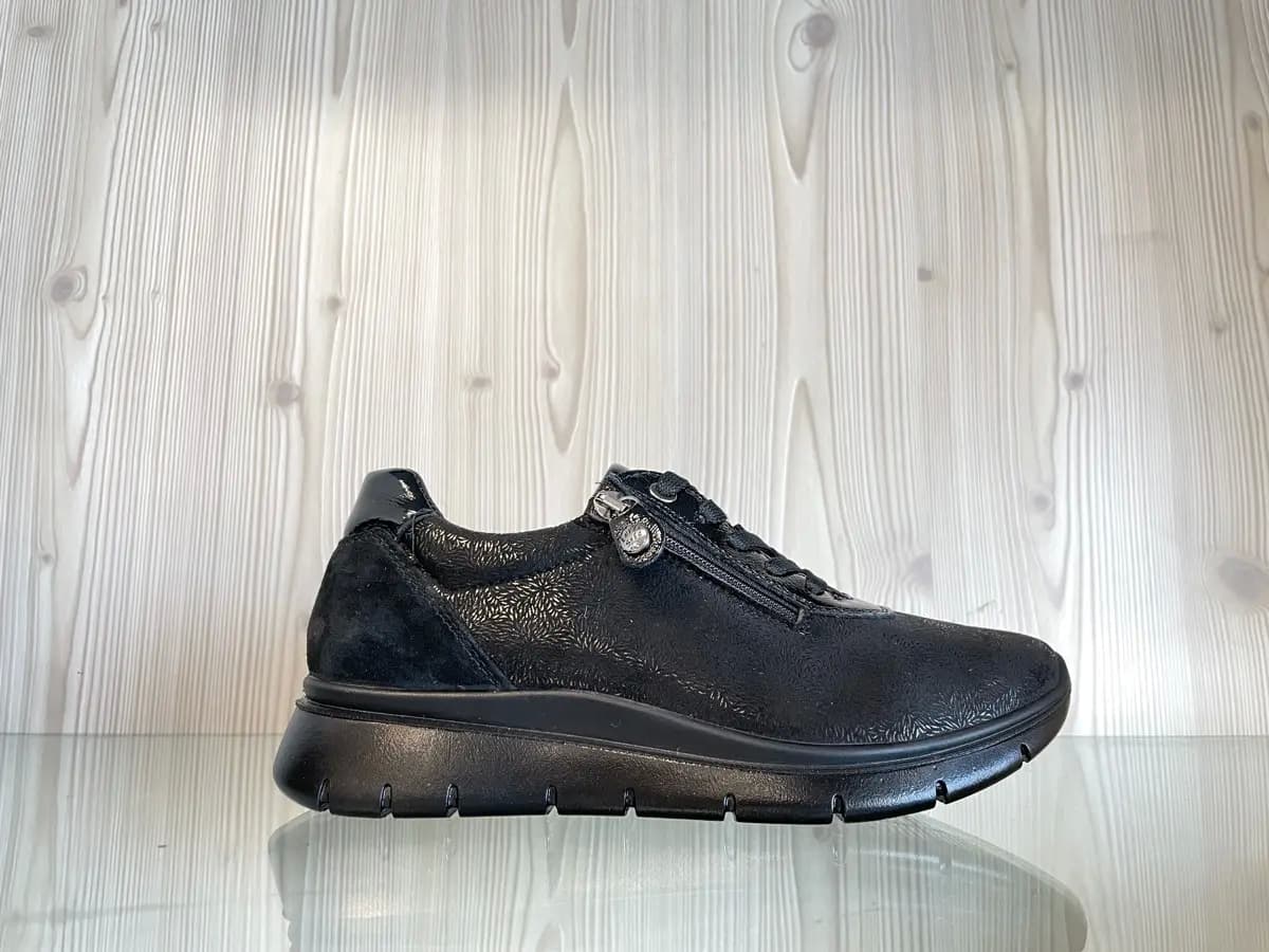 ENVAL SOFT Scarpa Donna Con Zip Nera