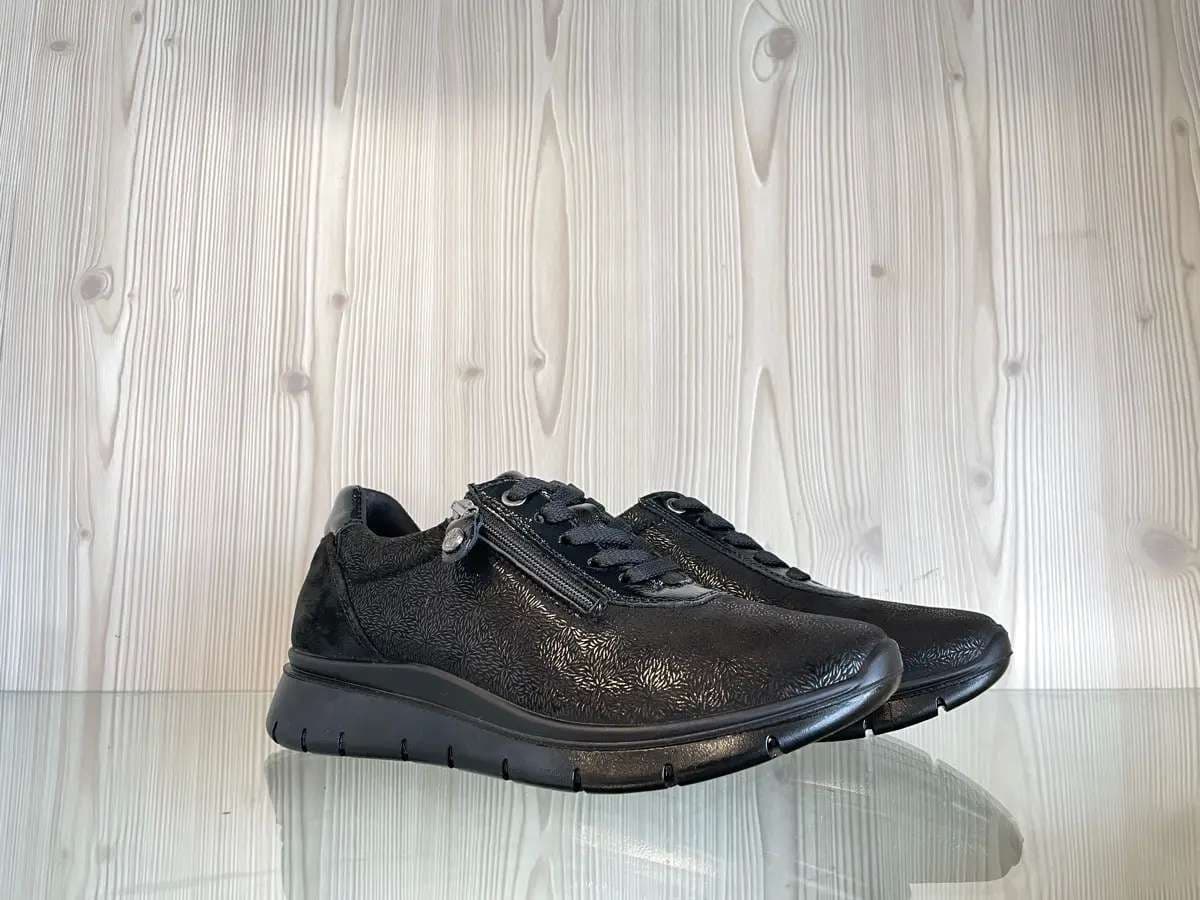 ENVAL SOFT Scarpa Donna Con Zip Nera - 4
