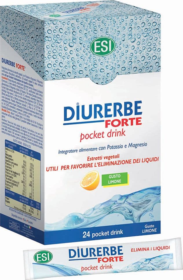 Diurerbe Forte 24 pocket - Drink Limone - 2