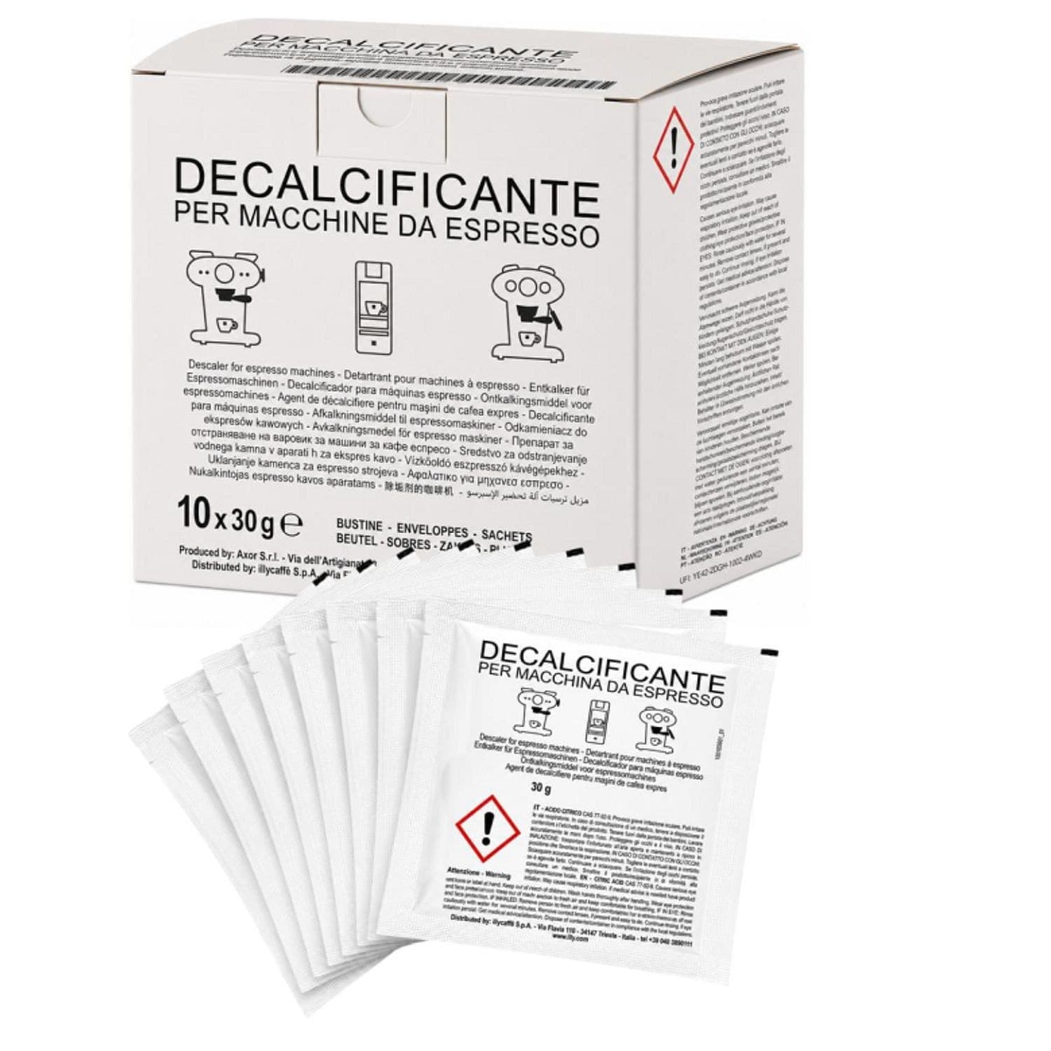 illy Accessori Decalcificante 10 Bustine da 30g