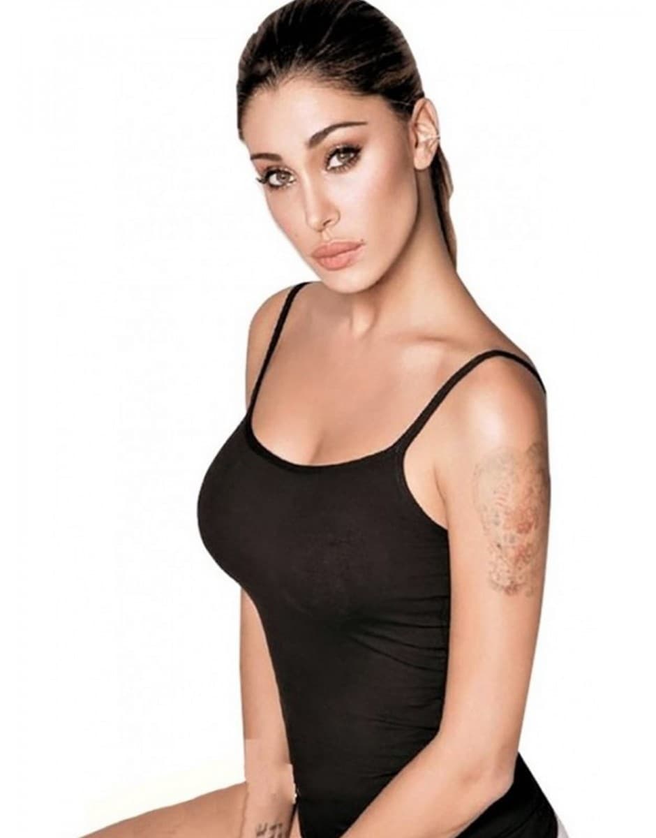 Top Spalla Stretta In Cotone Elasticizzato Mos.4179- Jadea - 2