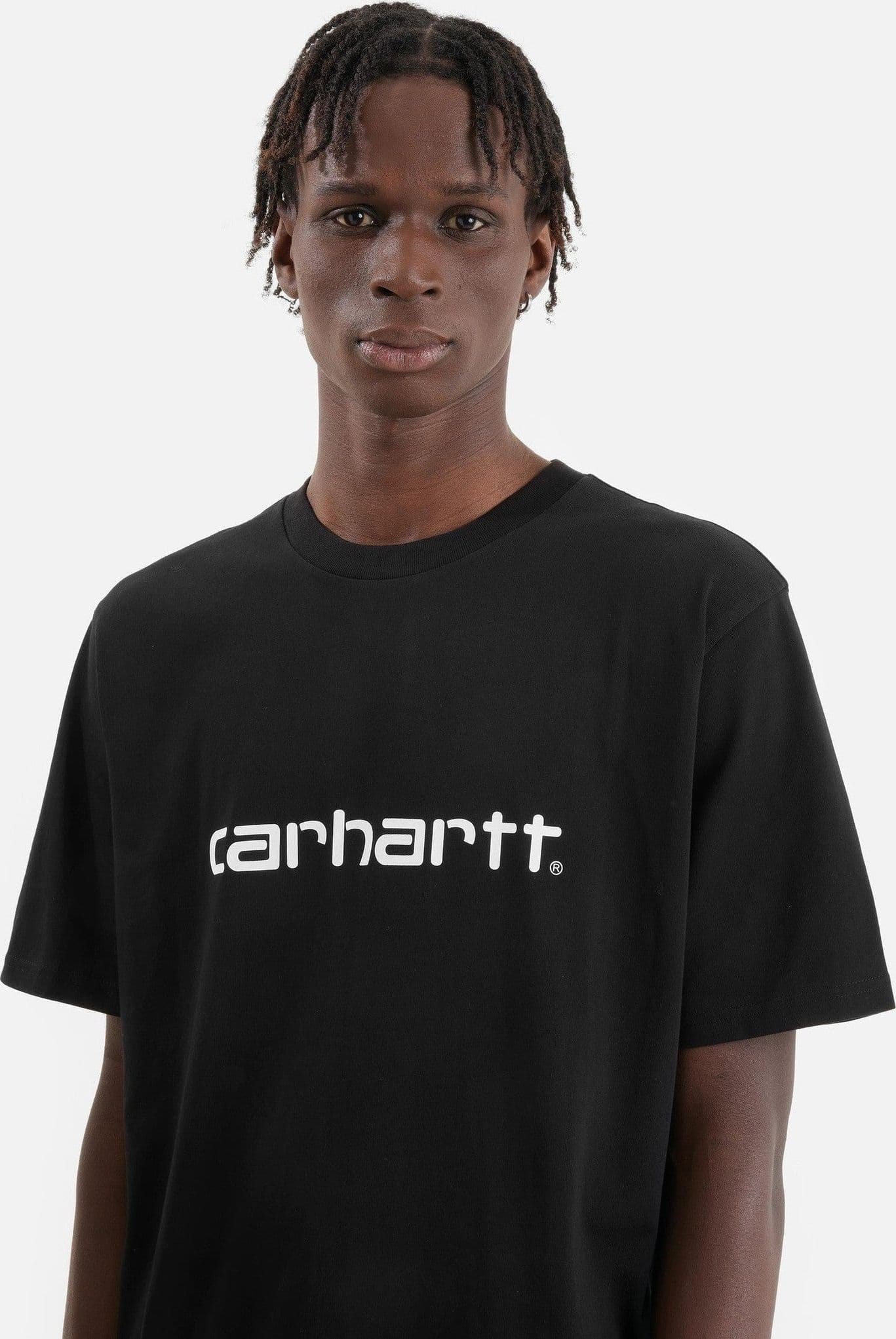 Maglietta T-shirt Carhartt Script black white - 2