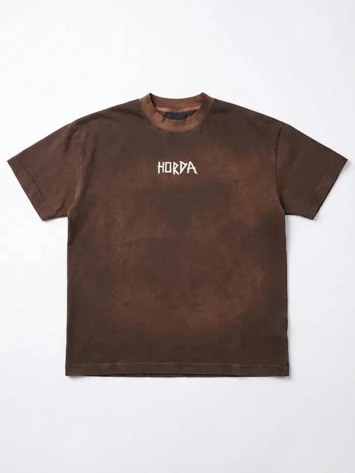 T-shirt Boxy Fit Corrosion "Taped" 100% cotone - 5