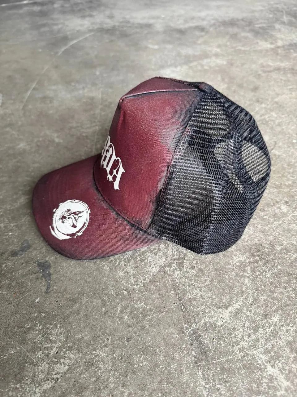 Cappellino Trucker Horda Handmade Bordeaux - 2