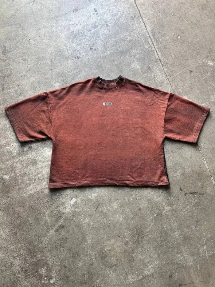 Felpa Three-quarter Sleeve Boxy Fit 100% Cotone - 2