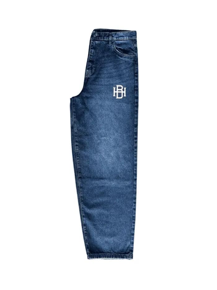 Jeans Uomo Baggy Fit Horda – Denim Gamba Larga Made in Italy - 3