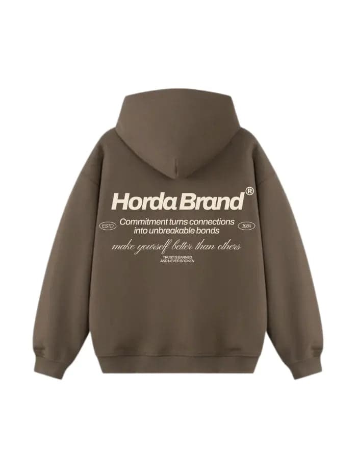 Felpa 380g con Fit Oversize – Streetwear Premium HORDA - 4