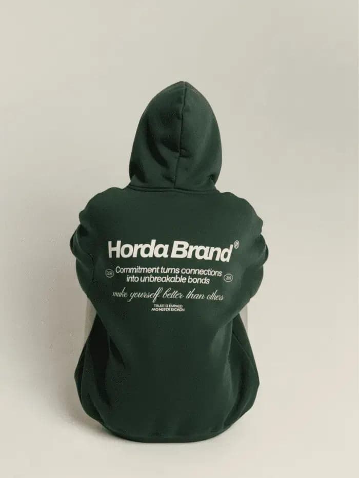 Felpa 380g con Fit Oversize – Streetwear Premium HORDA - 6
