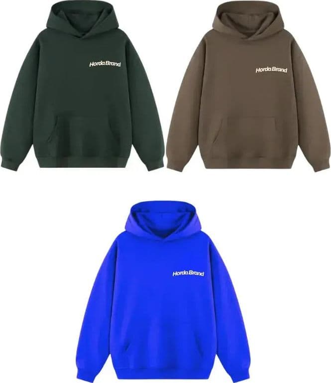 Felpa 380g con Fit Oversize – Streetwear Premium HORDA - 7