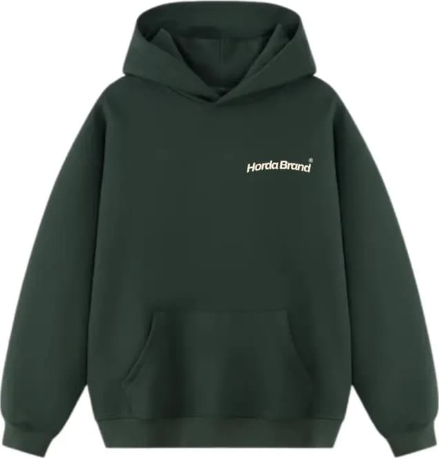 Felpa Boxy Fit 380g Cotone Premium – Look Aesthetic Streetwear - 2