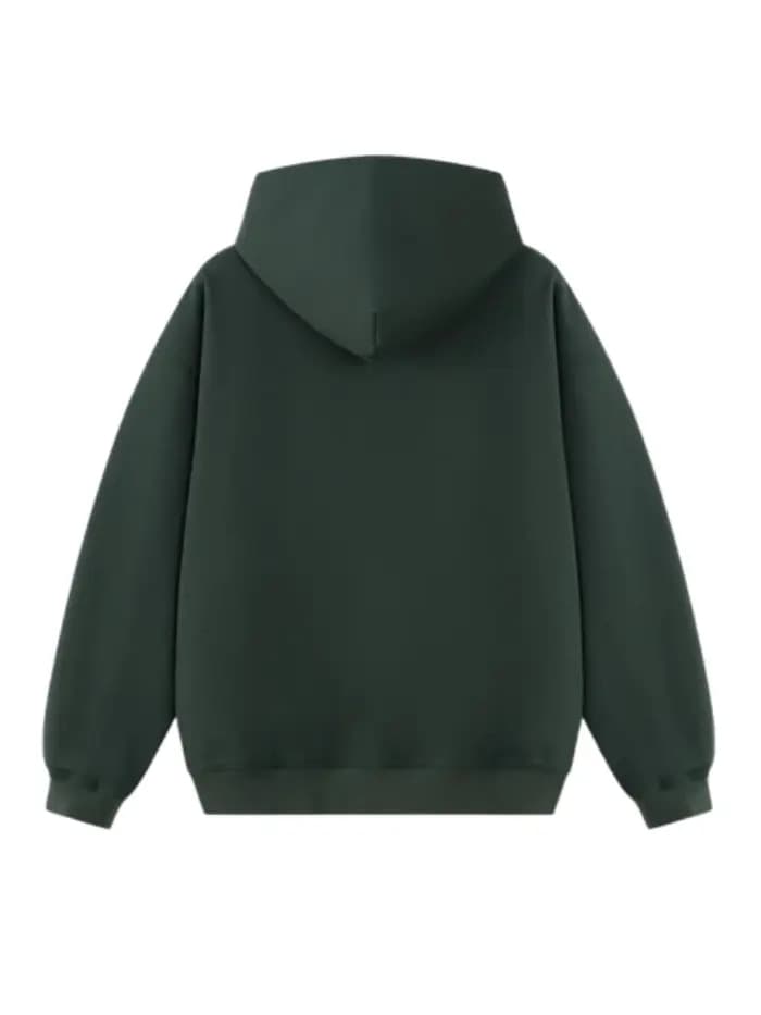 Felpa Boxy Fit 380g Cotone Premium – Look Aesthetic Streetwear - 4