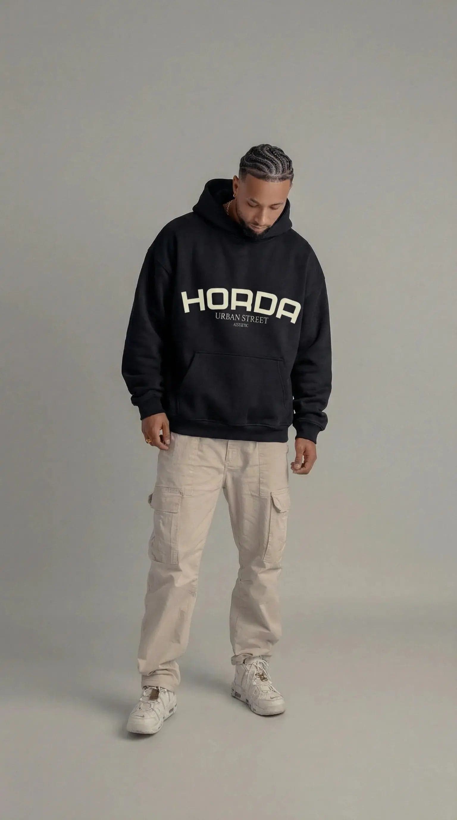 Felpa Boxy Fit 380g Cotone Premium – Streetwear Artigianale Made in Italy - 9