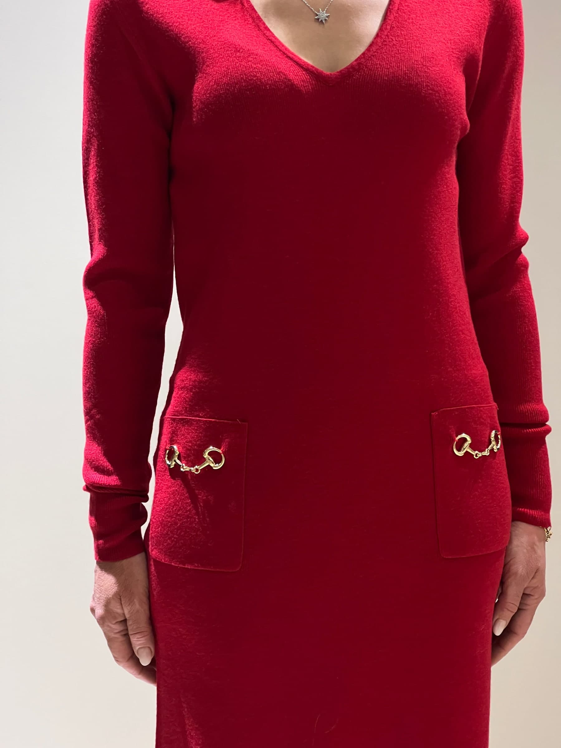 Abito kidnon rosso - 4
