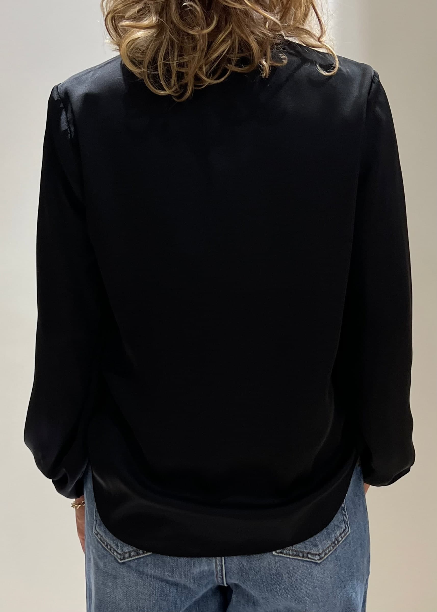 Camicia blusa nero - 6