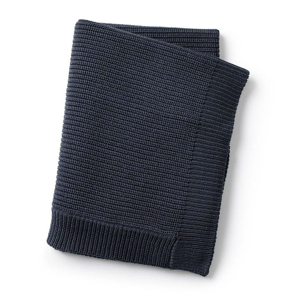  Copertina in Maglia di Lana Elodie Details Juniper Blue