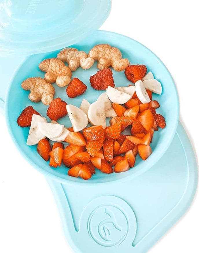 Click-Mat Mini + Plate Twistshake – Celeste