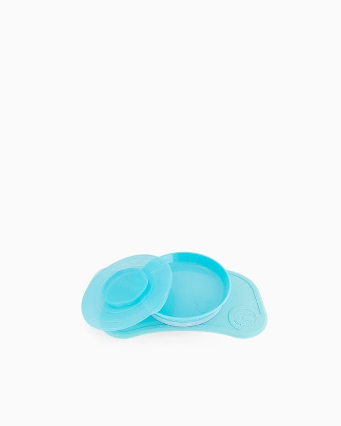 Click-Mat Mini + Plate Twistshake – Celeste