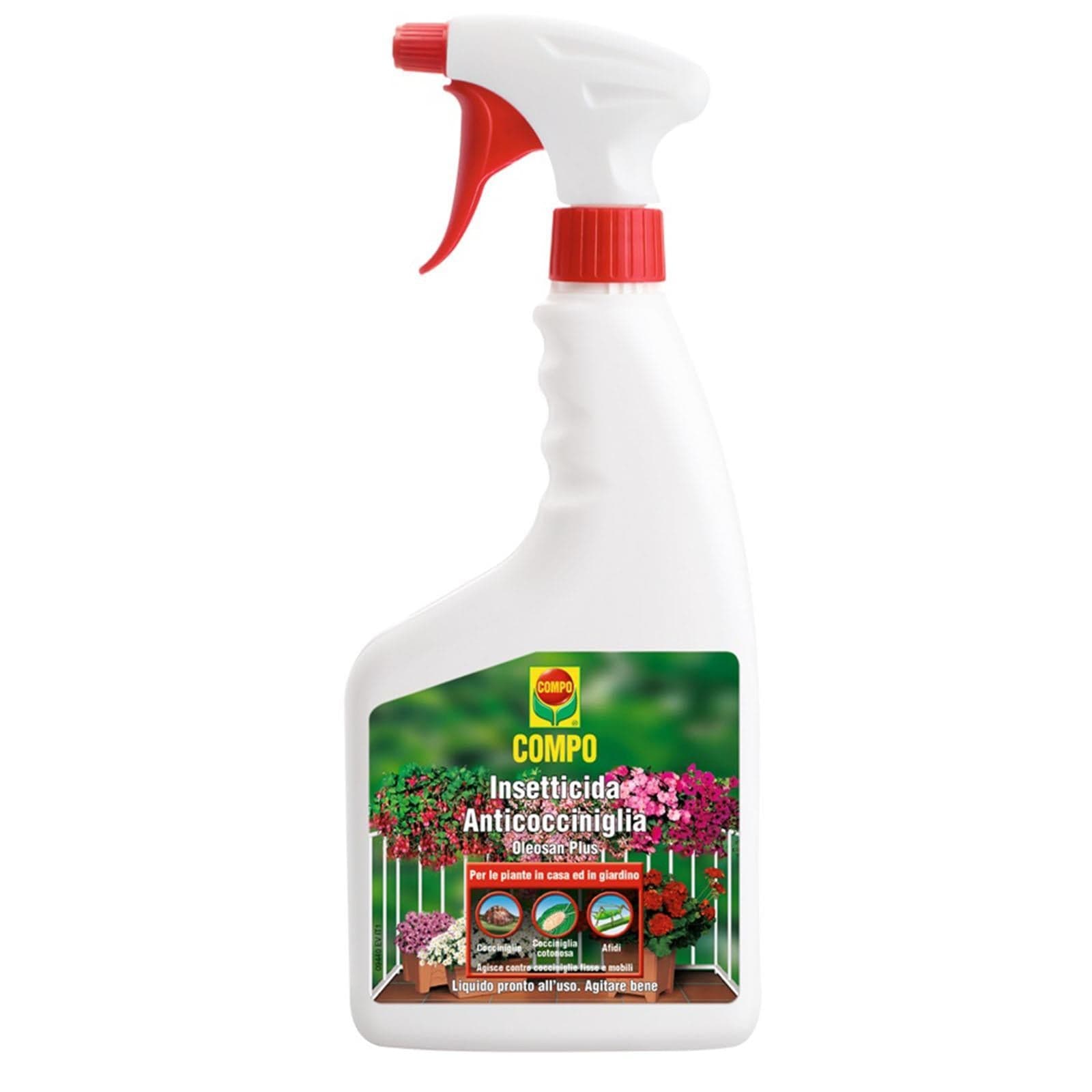 Insetticida Olio Bianco "Oleosan Plus" anti cocciniglia e aficida pronto all' uso 750 ml - 2