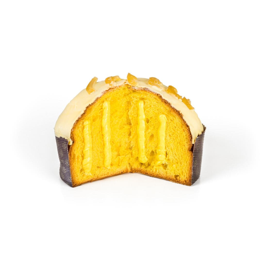 Panettone Artigianale Farcito con Crema di Limone di Sicilia - 3