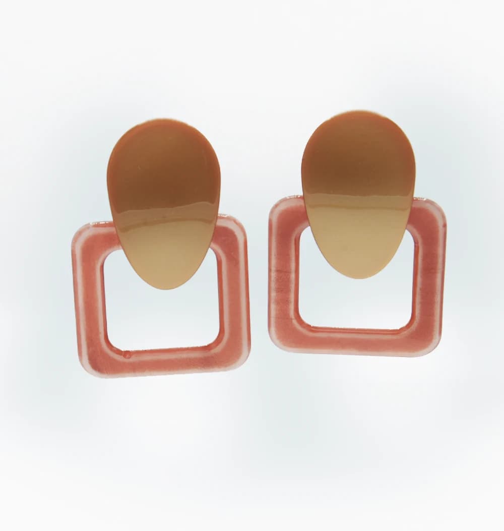 Orecchini quadrato - 8