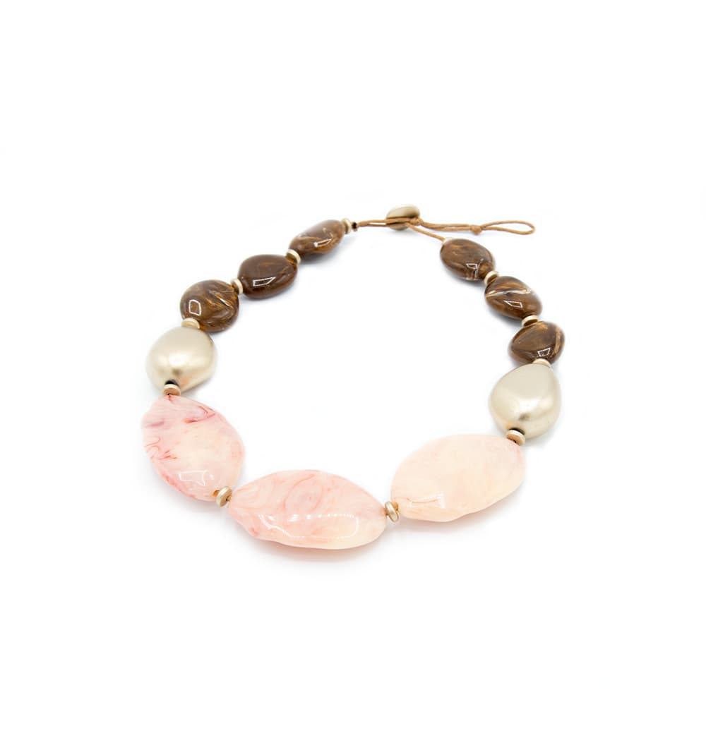 Collana con pietre girocollo - 6