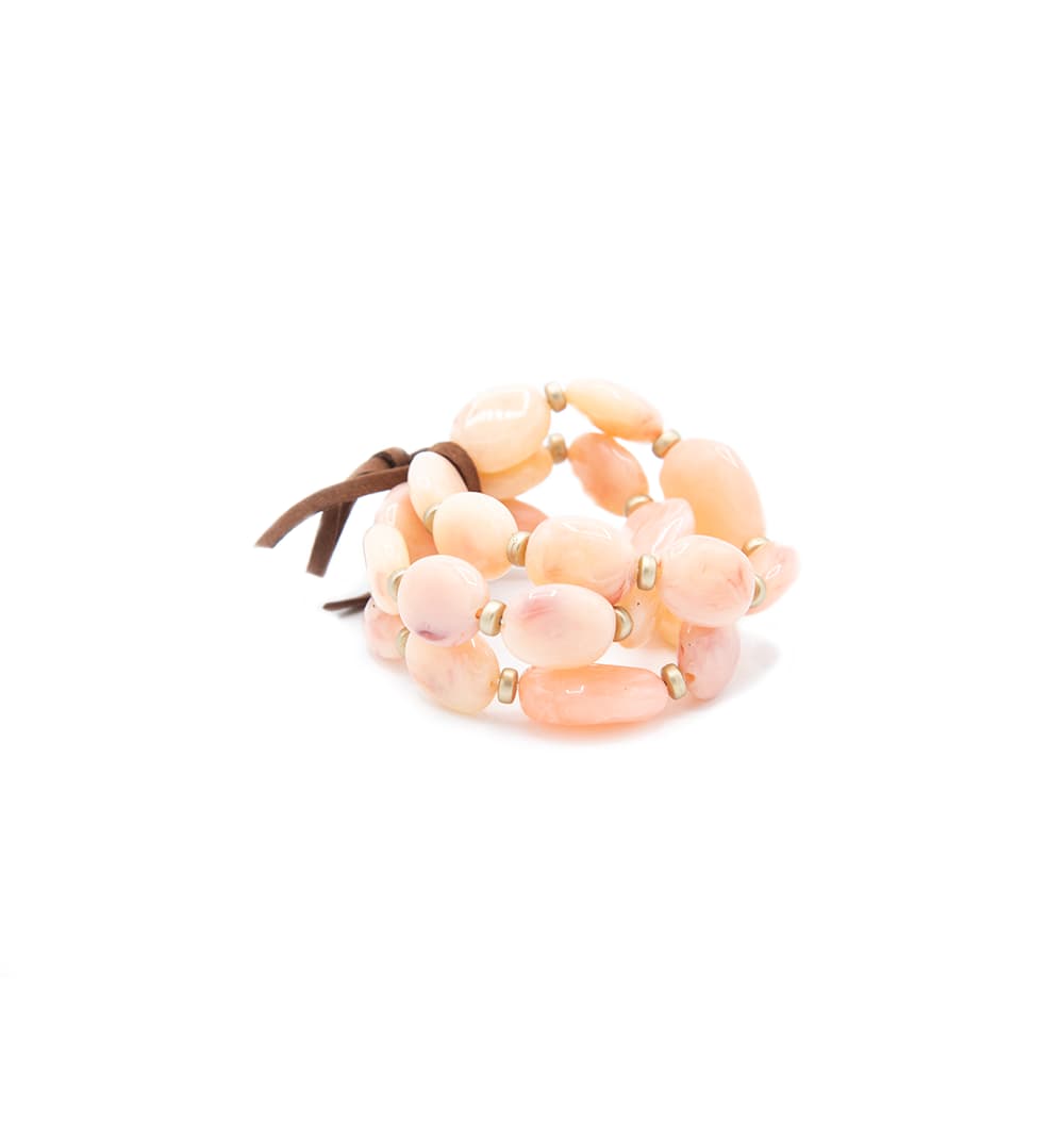 Bracciale a 3 fili pietre - 9