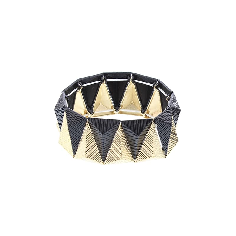 Bracciale elastico geometrico - 3
