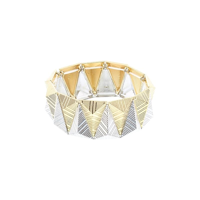 Bracciale elastico geometrico - 2