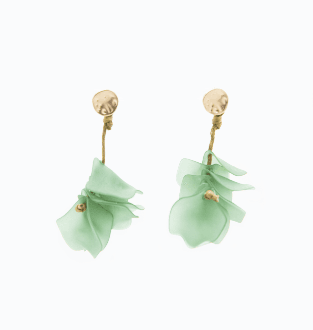 Orecchini petali pendenti - 7