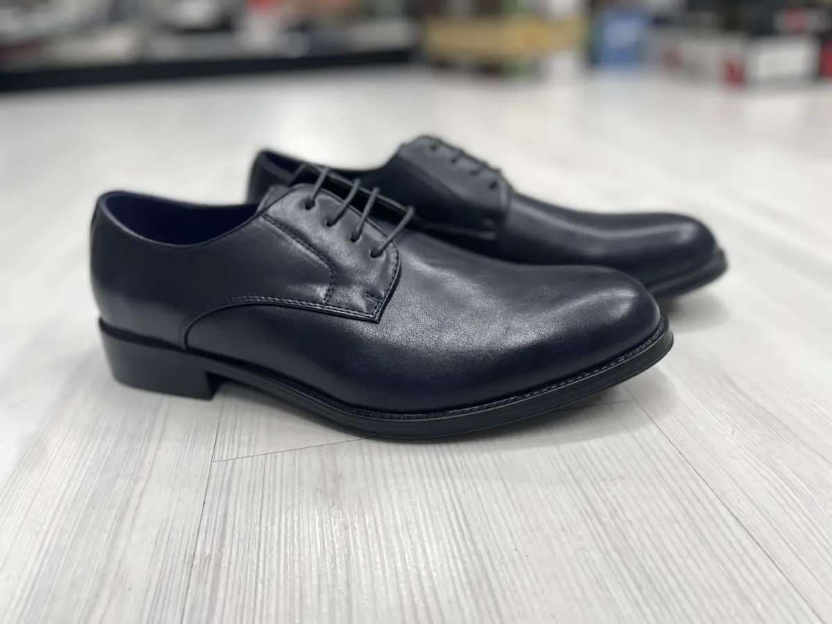 GIANNI Scarpe Eleganti Stringate Uomo Blu - 2